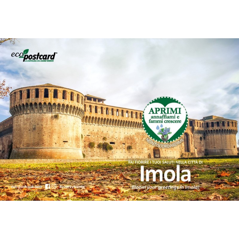 Eco-Postcard Turistica della Rocca Sforzesca di Imola 