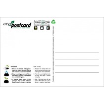 Eco-Postcard Auguri Festa della Donna Cuori