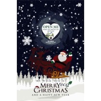 Eco-Postcard Natalizia Merry ECO Christmas - ipomea