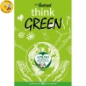 Eco-Postcard cartolina ecologica Think Green
