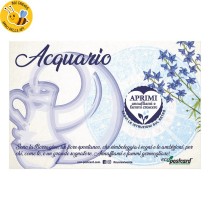 Eco-Postcard zodiaco Acquario - borragine