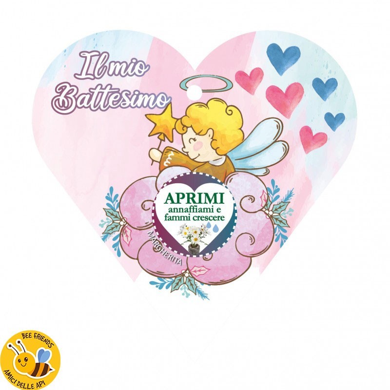 Eco-Decors Bomboniera ecologica per Battesimo Bambina - Margherita