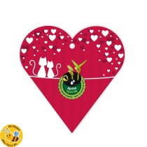 Eco-Decors Biglietto d’auguri Gatti