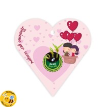 Eco-Decors Biglietto d’auguri ecologico Innamorati – Ipomea