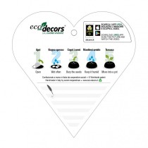 Eco-Decors cuore personalizzata
