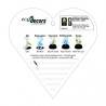 Eco-Decors cuore personalizzata