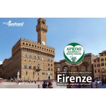 Eco-Postcard turistica FIRENZE
