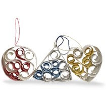 ECOCARD decorazioni natalizie in carta piantabile con semi FIORI MISTI