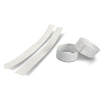 ECO-CARD braccialetto identificativo per eventi personalizzato su FRONTE 31 x 3 cm