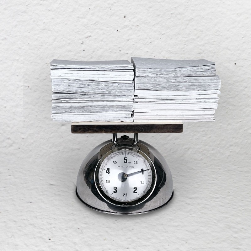 Eco-Card: 1kg ritagli carta piantabile neutra 10x15cm per lavori creativi e didattici - semi misti: fiori/verdura