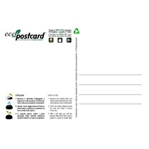 Eco-Postcard cartolina ecologica Green Earth