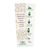 ECO-CARD segnalibro che germoglia piantabile con semi di FIORI MISTI
