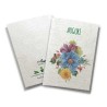 ECO-CARD Biglietto Congratulazioni in carta piantabile con FIORI MISTI