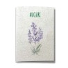 ECO-CARD Biglietto Congratulazioni in carta piantabile con LAVANDA