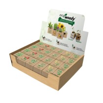 Espositore Eco-Woody - Collezione Erbe Aromatiche