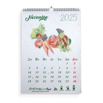Calendario da muro piantabile A4 Eco Wall Calendar 2025