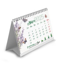 Eco-Calendar 2025 calendario ecologico in carta piantabile - semi misti per ogni pagina