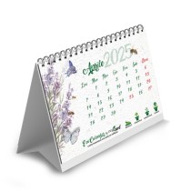 Eco-Calendar 2025 calendario ecologico in carta piantabile - semi misti per ogni pagina