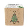 Eco-Woody Natalizio - Cubo di legno 100% ecologico con semi di Abete