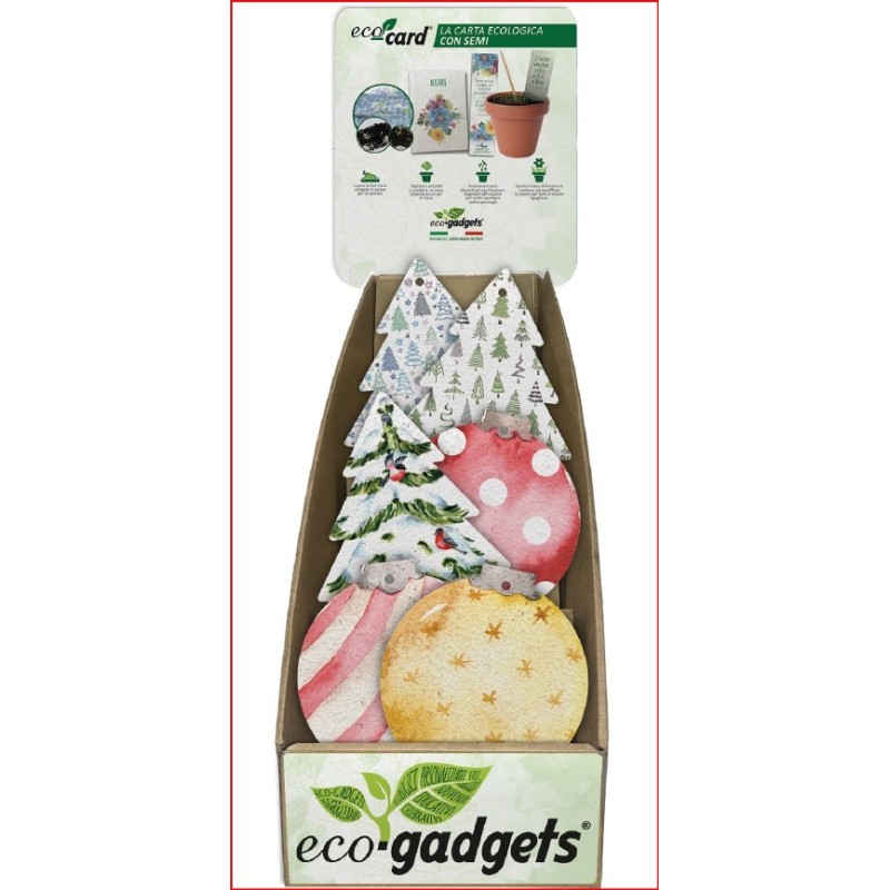 Espositore Palline e Alberini di Natale Piantabili