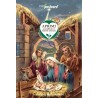Eco-Postcard Natalizia Presepe vintage | Fronte