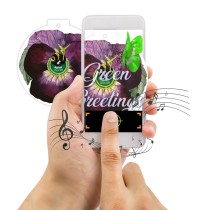 Scopri gli auguri animati di Eco-Decors con l'app ABC URRÀ