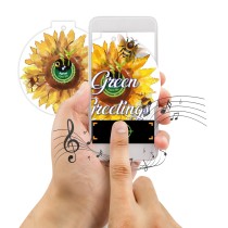 Scopri gli auguri animati di Eco-Decors con l'app ABC URRÀ