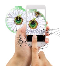 Scopri gli auguri animati di Eco-Decors con l'app ABC URRÀ