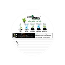 Eco-Decors decorazione ecologica per gatti, con semi di erba gatta