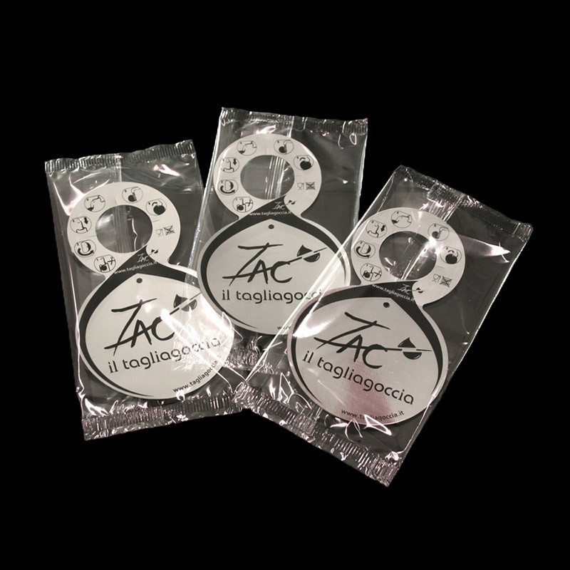 Tagliagocce in laminato - in flowpack singolo