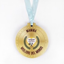 Eco-Decors Medaglia ecologica vivente “Mamma migliore del mondo” (Ipomea)