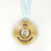 Eco-Decors Medaglia ecologica vivente “Papà migliore del mondo” (Ipomea)